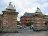 Schlosstor nach der Restaurierung